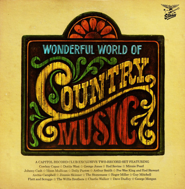 Various : Wonderful World Of Country Music (2xLP, Comp, Club)