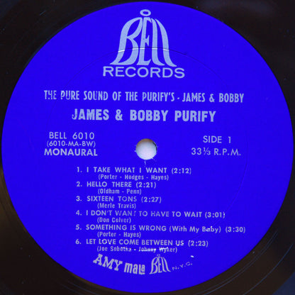 James & Bobby Purify : The Pure Sound Of The Purifys - James & Bobby (LP, Album, Mono, Bes)