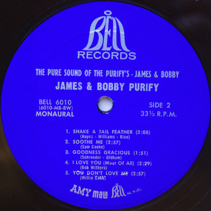 James & Bobby Purify : The Pure Sound Of The Purifys - James & Bobby (LP, Album, Mono, Bes)
