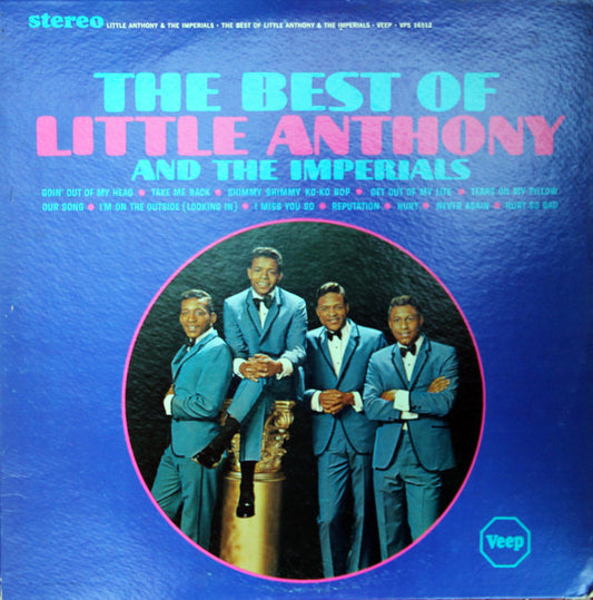 Little Anthony & The Imperials : The Best Of Little Anthony & The Imperials (LP, Comp, RE)