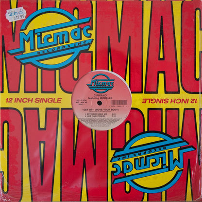 Cipriano (2) Feat. Michelle (20) : "Get Up" (Move Your Body) (12", Maxi)