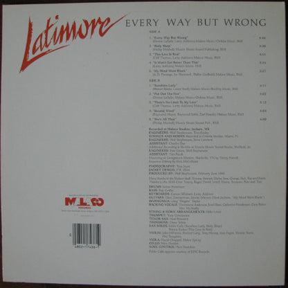 Latimore (2) : Every Way But Wrong (LP, Album)