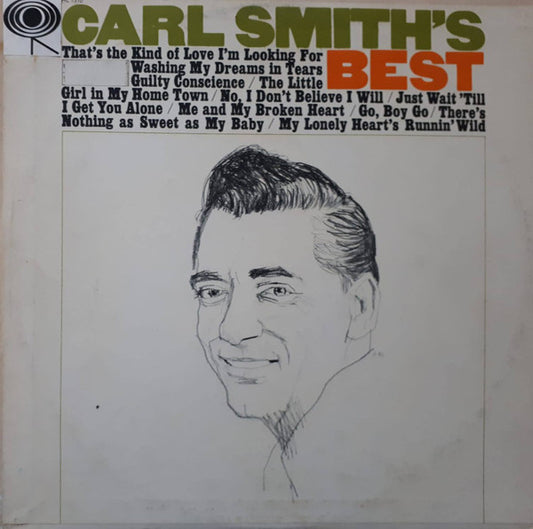 Carl Smith (3) : Carl Smith's Best (LP, Comp, Mono, Promo)