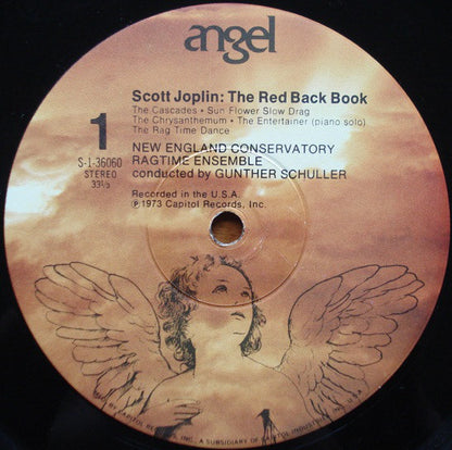 Scott Joplin, The New England Conservatory Ragtime Ensemble Conducted By Gunther Schuller : The Red Back Book (LP, Album, Los)