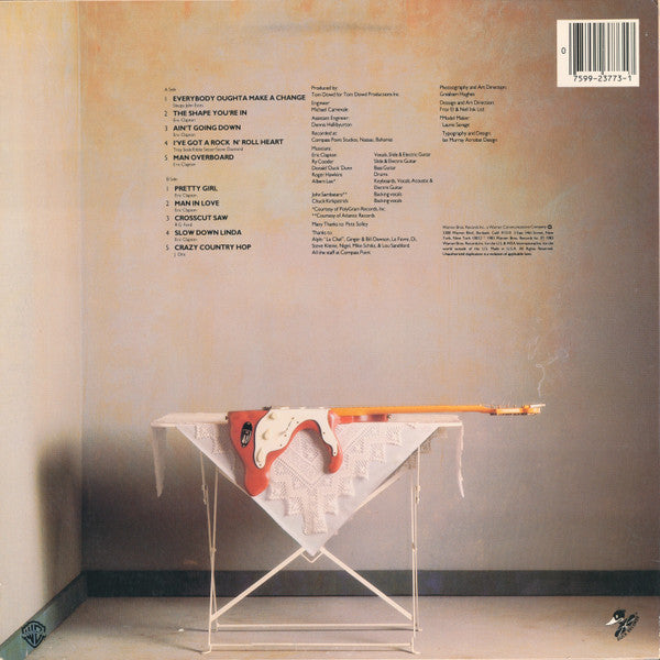 Eric Clapton : Money And Cigarettes (LP, Album, Win)