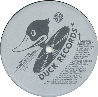 Eric Clapton : Money And Cigarettes (LP, Album, Win)