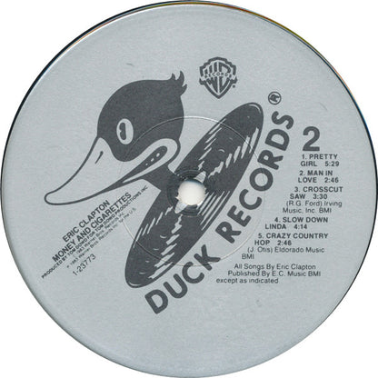 Eric Clapton : Money And Cigarettes (LP, Album, Win)