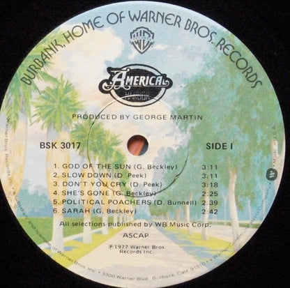 America (2) : Harbor (LP, Album)