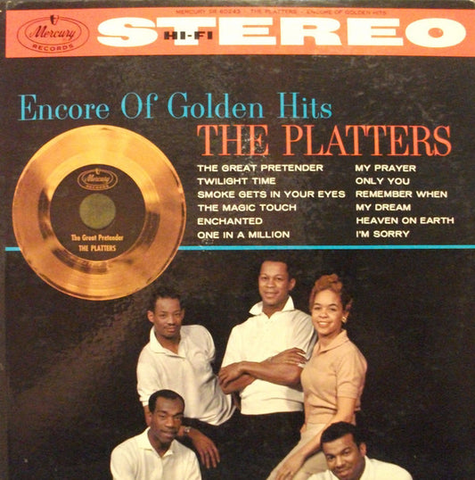 The Platters : Encore Of Golden Hits (LP, Comp, Lam)