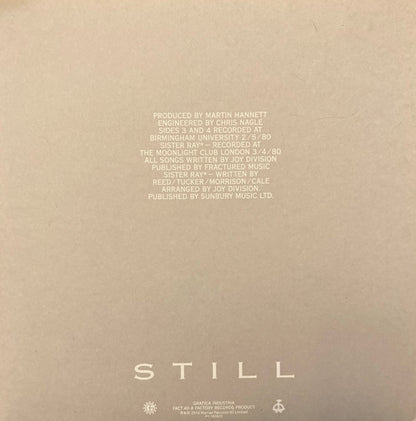 Joy Division : Still (2xLP, Album, RE, RM, 180)