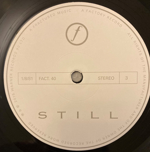 Joy Division : Still (2xLP, Album, RE, RM, 180)