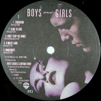 Bryan Ferry : Boys And Girls (LP, Album)