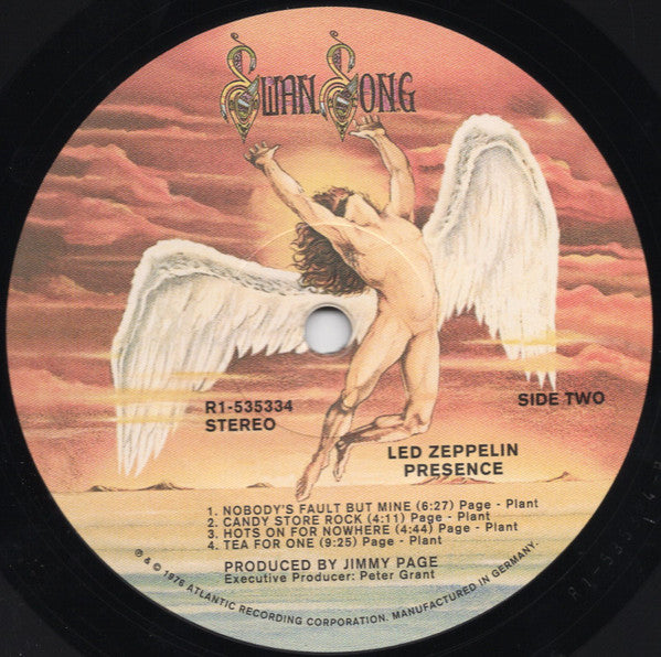 Led Zeppelin : Presence (LP, Album, RE, RM, 180)