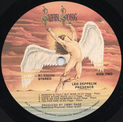 Led Zeppelin : Presence (LP, Album, RE, RM, 180)