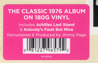 Led Zeppelin : Presence (LP, Album, RE, RM, 180)