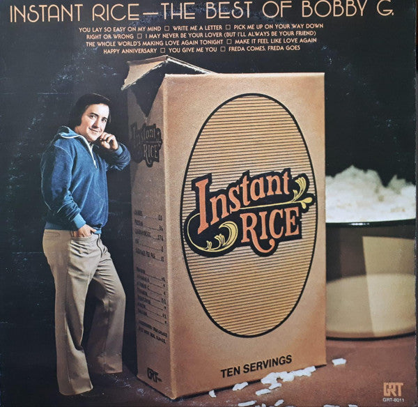 Bobby G. Rice : Instant Rice-The Best Of Bobby G. (LP, Album, Comp)