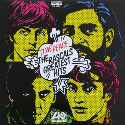 The Rascals : Time Peace (The Rascals' Greatest Hits) (LP, Comp)