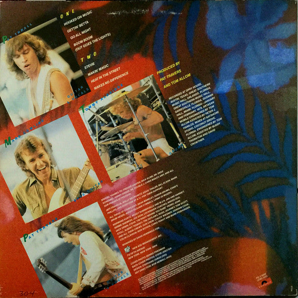 Pat Travers Band : ...Live! Go For What You Know (LP, Album, 26 )