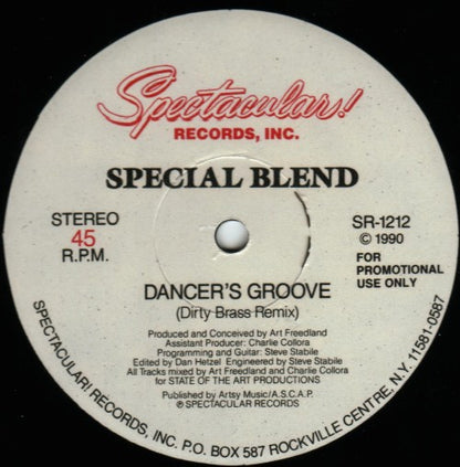Special Blend : Dancer's Groove (12", Promo)