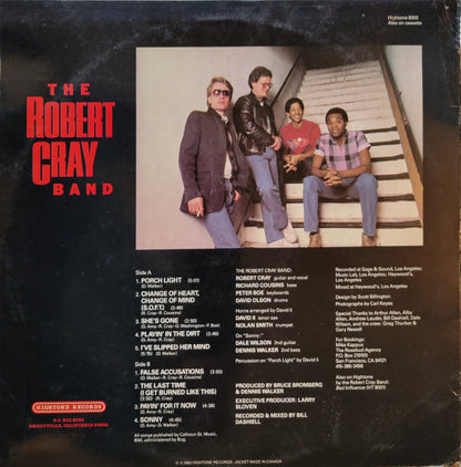 The Robert Cray Band : False Accusations (LP, Album)