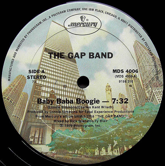 The Gap Band : Baby Baba Boogie / Shake (12")