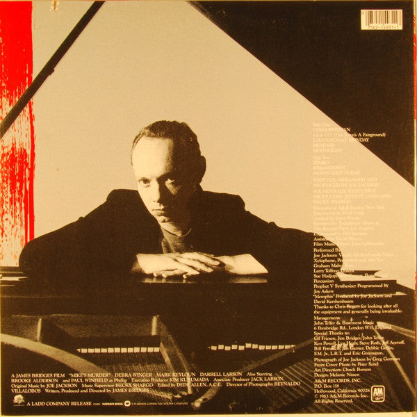 Joe Jackson : Mike's Murder (The Motion Picture Soundtrack) (LP, Album, B -)