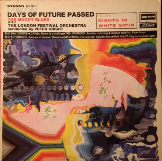 The Moody Blues : Days Of Future Passed (LP, Album, RE, 18 )