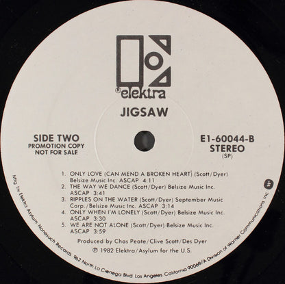 Jigsaw (3) : Jigsaw (LP, Album, Promo)