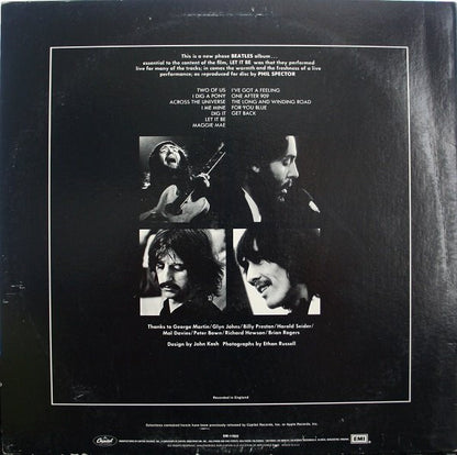 The Beatles : Let It Be (LP, Album, RE, Jac)