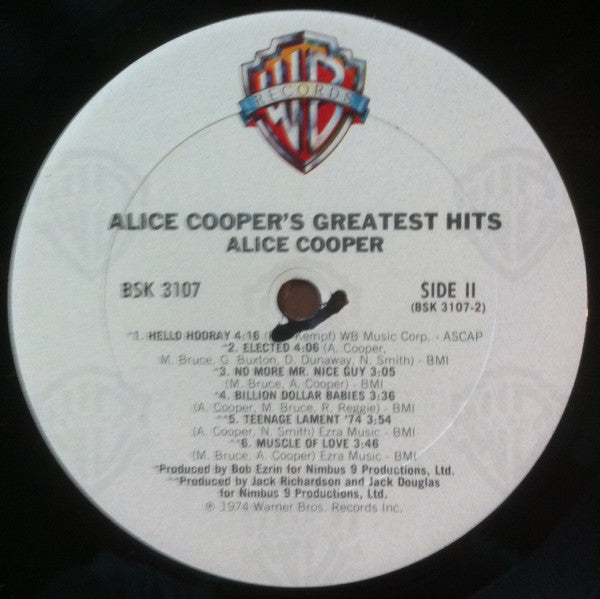 Alice Cooper : Alice Cooper's Greatest Hits (LP, Comp, Club, Col)
