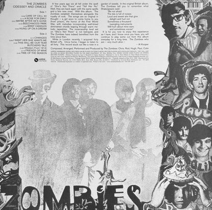 The Zombies : Odessey And Oracle (LP, Album, RE)