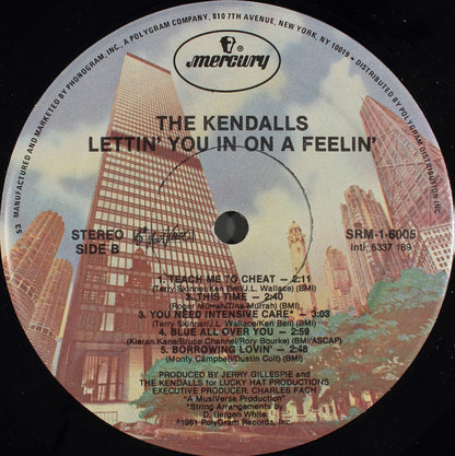 The Kendalls : Lettin' You In On A Feelin' (LP)