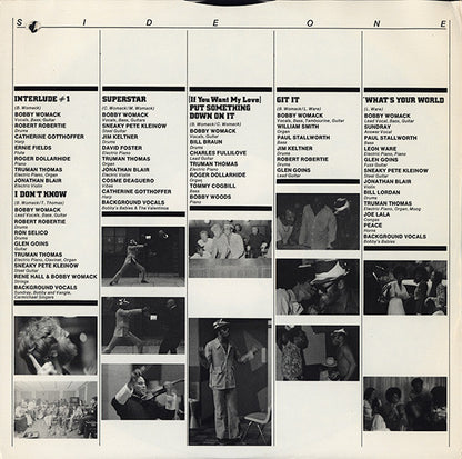 Bobby Womack : I Don't Know What The World Is Coming To (LP, Album, Res)