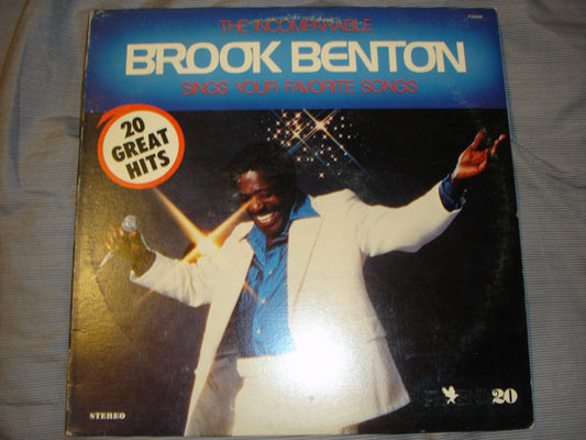 Brook Benton : The Incomparable Brook Benton Sings Your Favorite Songs (LP, Album, RE)