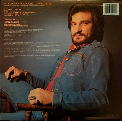 Leon Everette : If I Keep On Going Crazy (LP, Album)