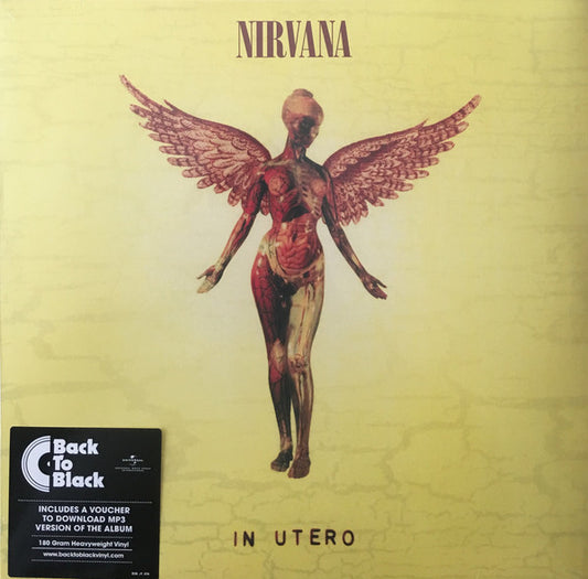 Nirvana : In Utero (LP, Album, RE, RP, 180)