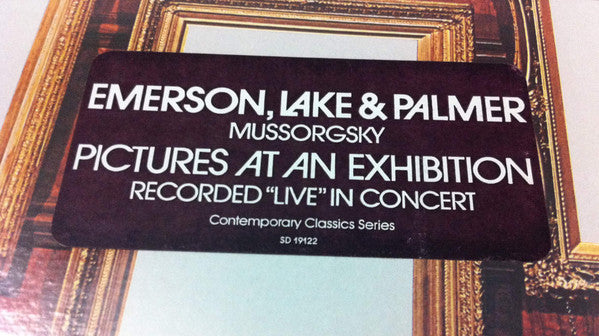 Emerson, Lake & Palmer : Pictures At An Exhibition (LP, Album, RE, RI )