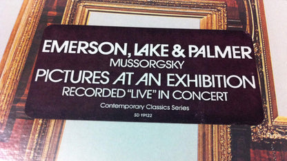 Emerson, Lake & Palmer : Pictures At An Exhibition (LP, Album, RE, RI )