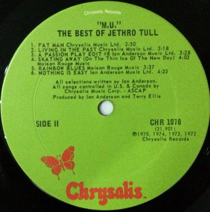 Jethro Tull : M.U. - The Best Of Jethro Tull (LP, Comp, Ter)