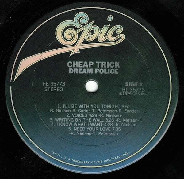 Cheap Trick : Dream Police (LP, Album, Gat)