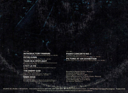 Emerson, Lake & Palmer : In Concert (LP, Album, Spe)