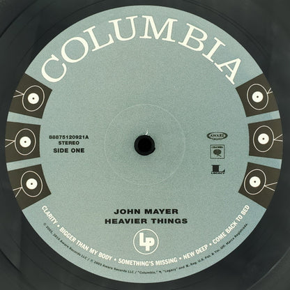 John Mayer : Heavier Things (LP, Album, RE, 180)