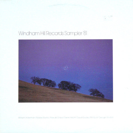 Various : Windham Hill Records Sampler '81 (LP, Smplr)