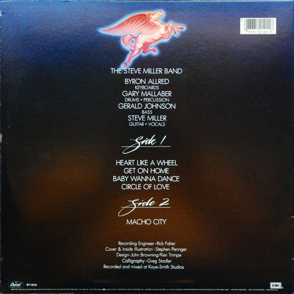 Steve Miller Band : Circle Of Love (LP, Album, Jac)