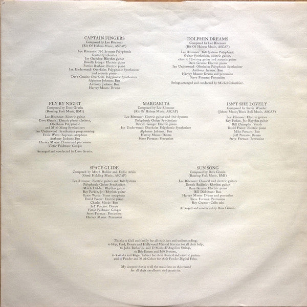 Lee Ritenour : Captain Fingers (LP, Album)