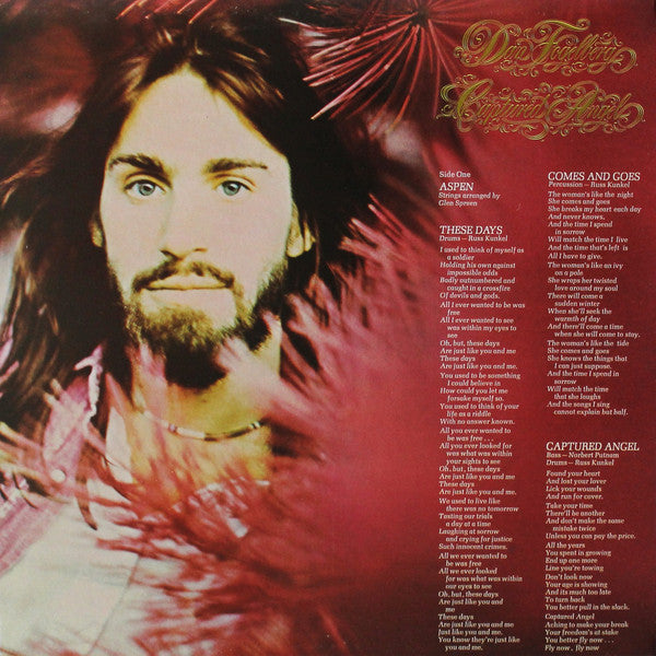 Dan Fogelberg : Captured Angel (LP, Album, RE, Gat)