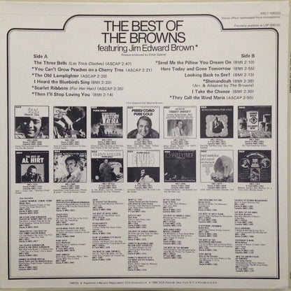 The Browns (3) : The Best Of The Browns (LP, Album, Comp, RE)