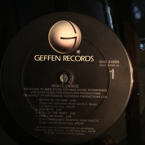 Whitesnake : Whitesnake (LP, Album, Club, Col)