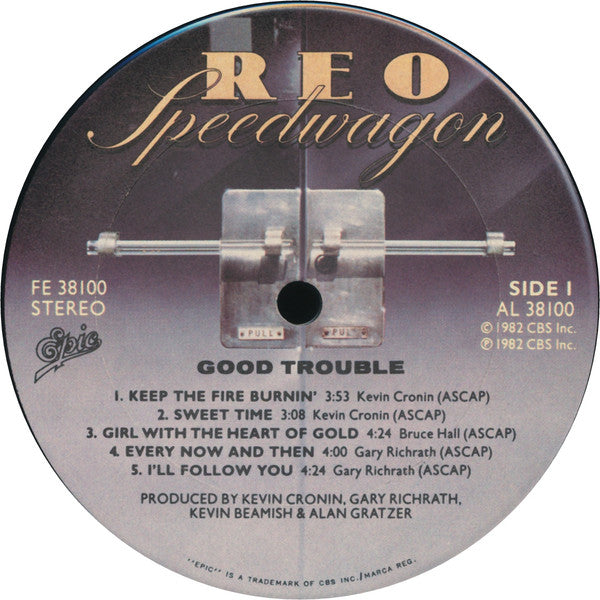 REO Speedwagon : Good Trouble (LP, Album, Ter)