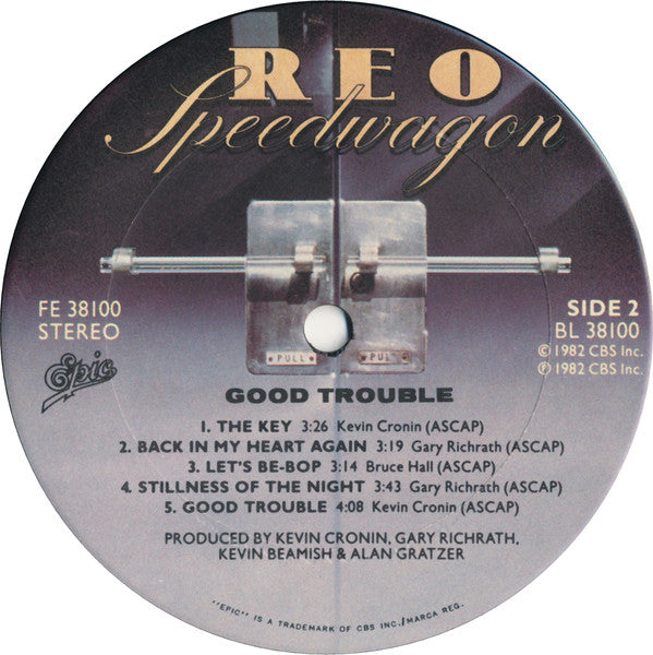 REO Speedwagon : Good Trouble (LP, Album, Ter)